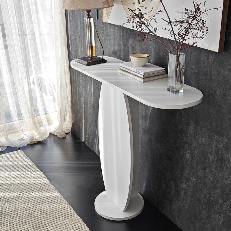 Oded 81cm Console Table, White