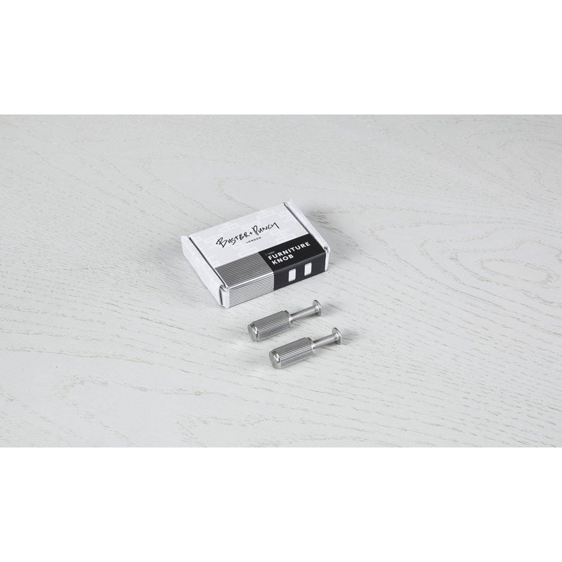 Furniture Knob / Linear, Steel