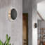 Rocher Steel Semi-Flush Sconce/Wall Sconce-88580122-88580123