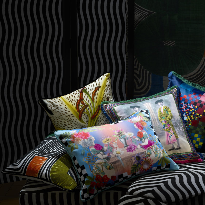 Surrearles'isme Mosaique Decorative Pillow
