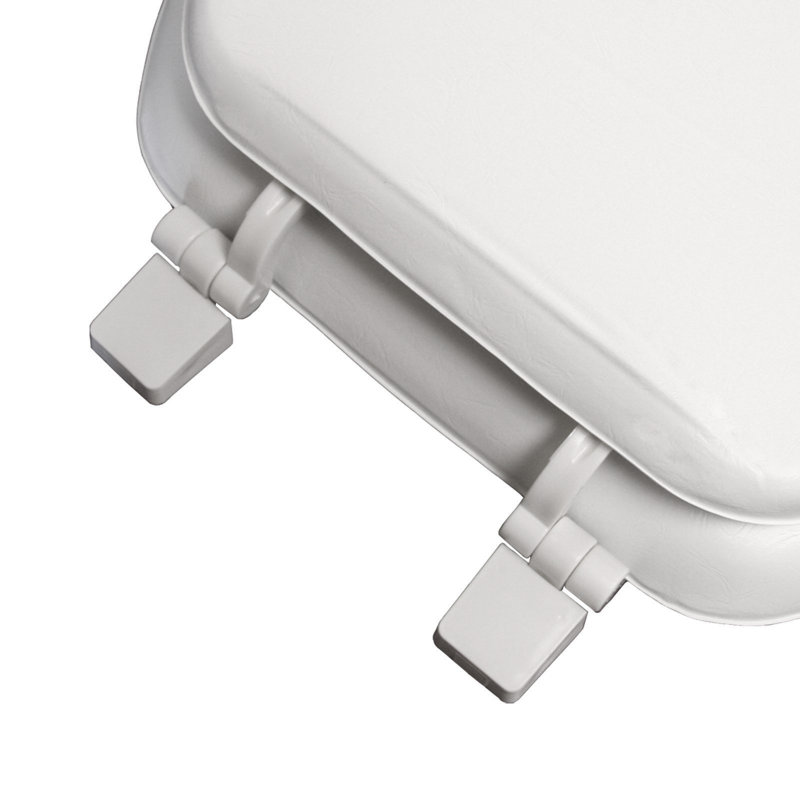 Siège de toilette rond Deluxe, Blanc