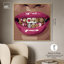 «Ruby T dents», reproduction d'art sur toile par Art Remedy-118141920-118141925