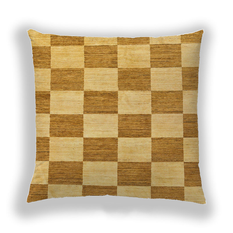Coussin Abstract 123, Microsuède