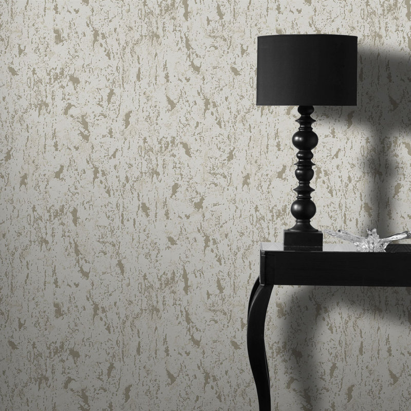 Superfresco Milan Illusion Cork Textured Metallic Plain Wallpaper, Taupe