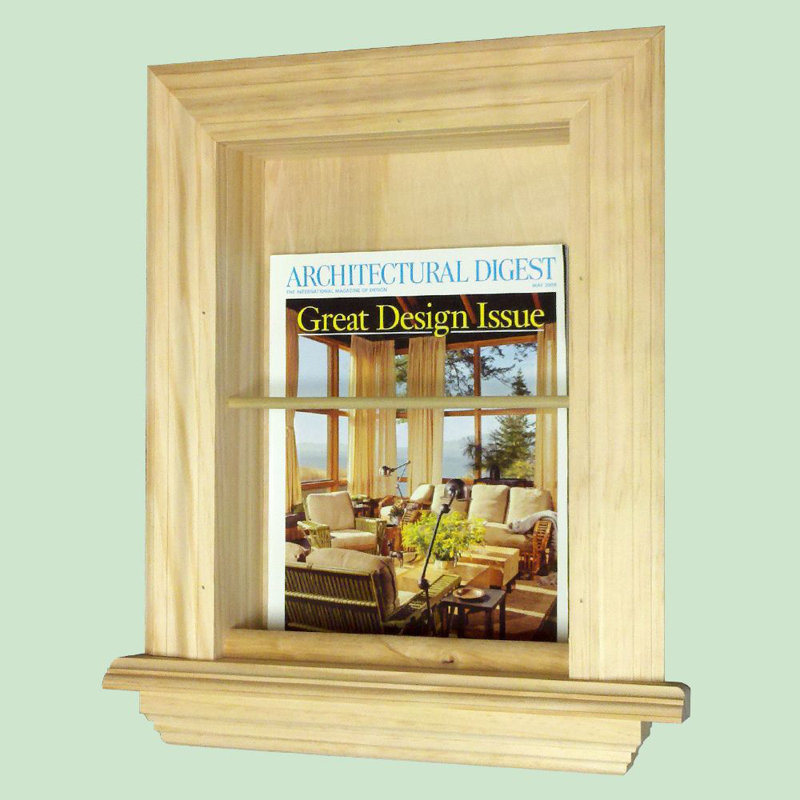 Porte-revues Meridian, Naturel