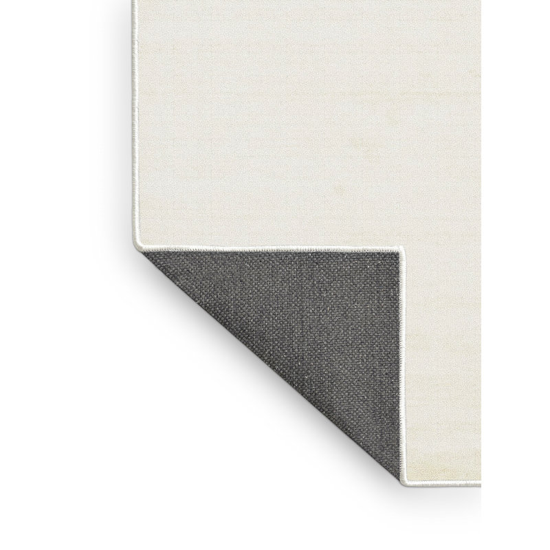 Surface beige contemporaine tapis, Rectangle 5 pi x 7 pi