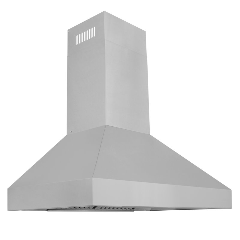 ZLINE 30 in. Professional Convertible Vent Wall Mount Range Hood in Stainless Steel (597-30)