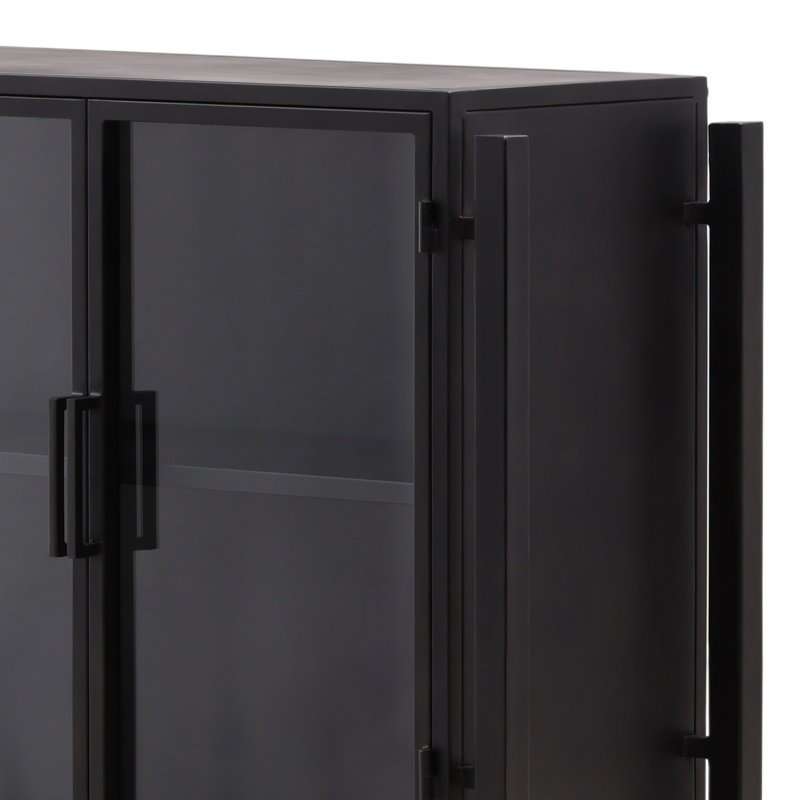Grazia 73" Wide Sideboard, Black