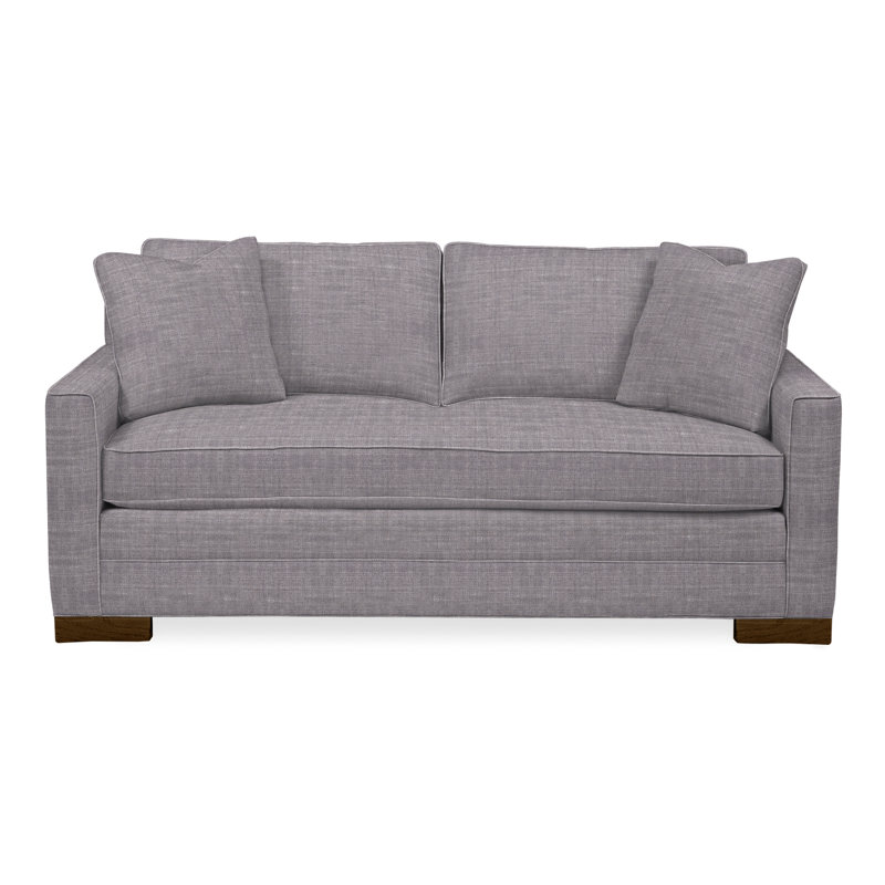 Canapé-lit 81 "American Bungalow Summerton, Chenille nomade ardoise Crypton®, La Havane