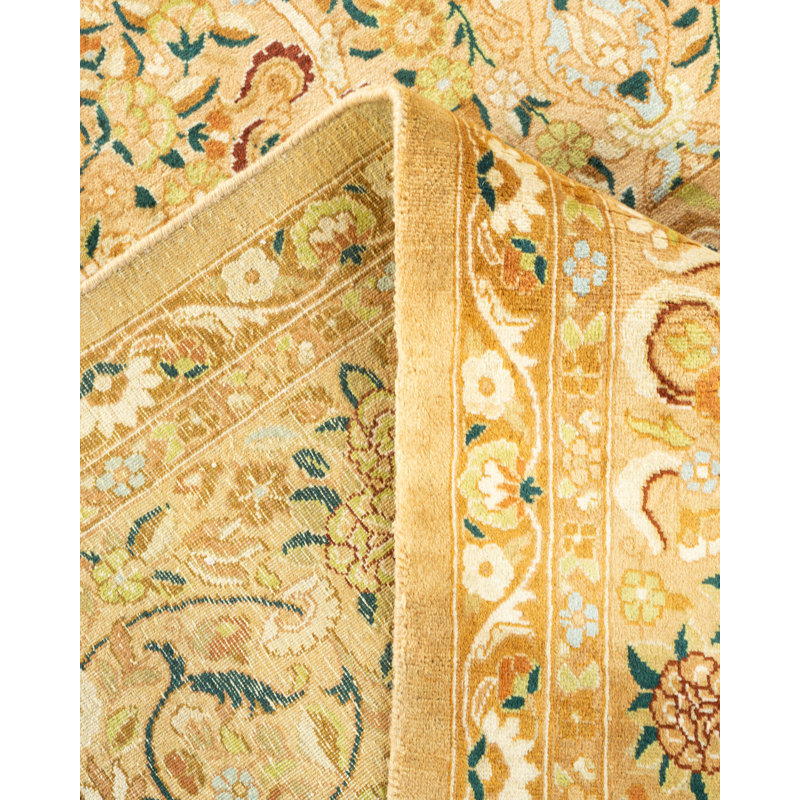 Classic One-of-a-Kind 9' 2" X 11' 10" Hand Knotted Area Rug