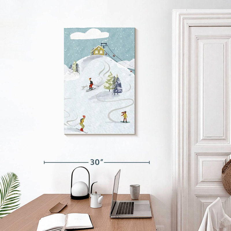 Sireci Winter Sports I, 30" H x 20" W