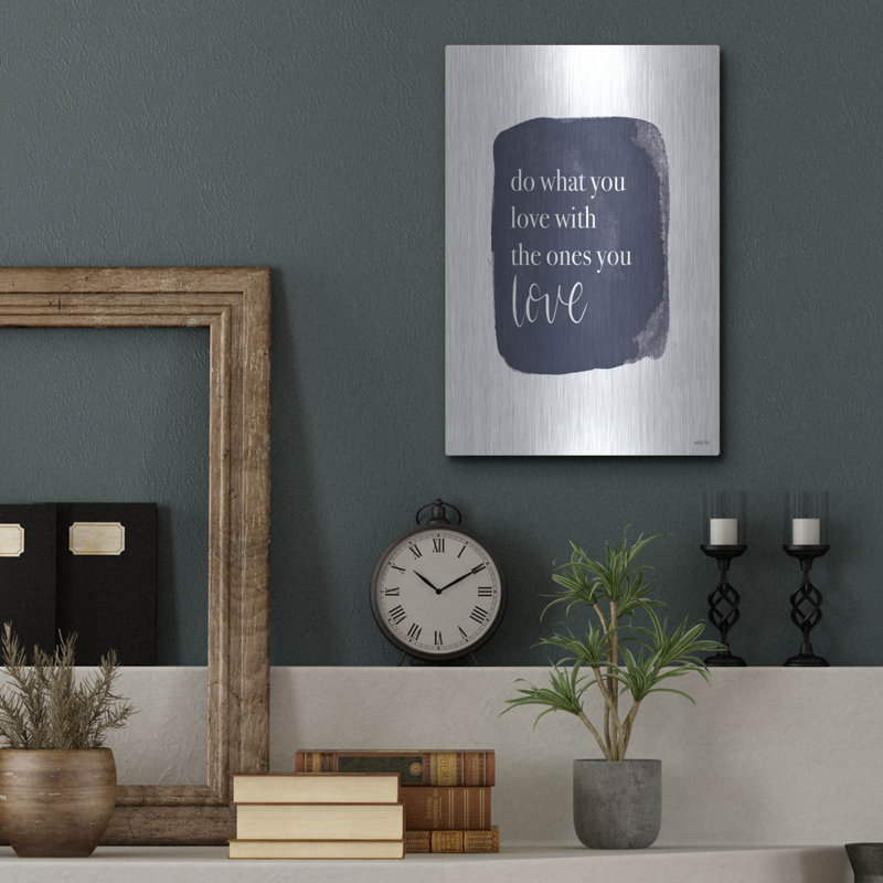 «Do What You Love» par Imparfect Dust, H 16 po x l 12 po