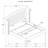 Thoreson Upholstered Wingback Bed-202310247-202310241