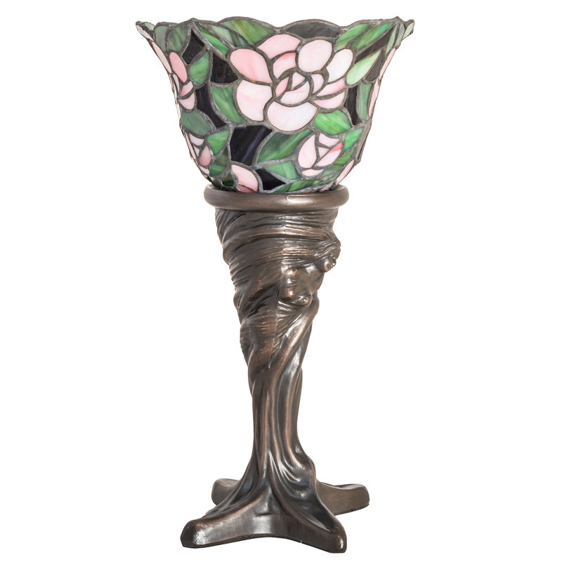 15" High Begonia Mini Lamp