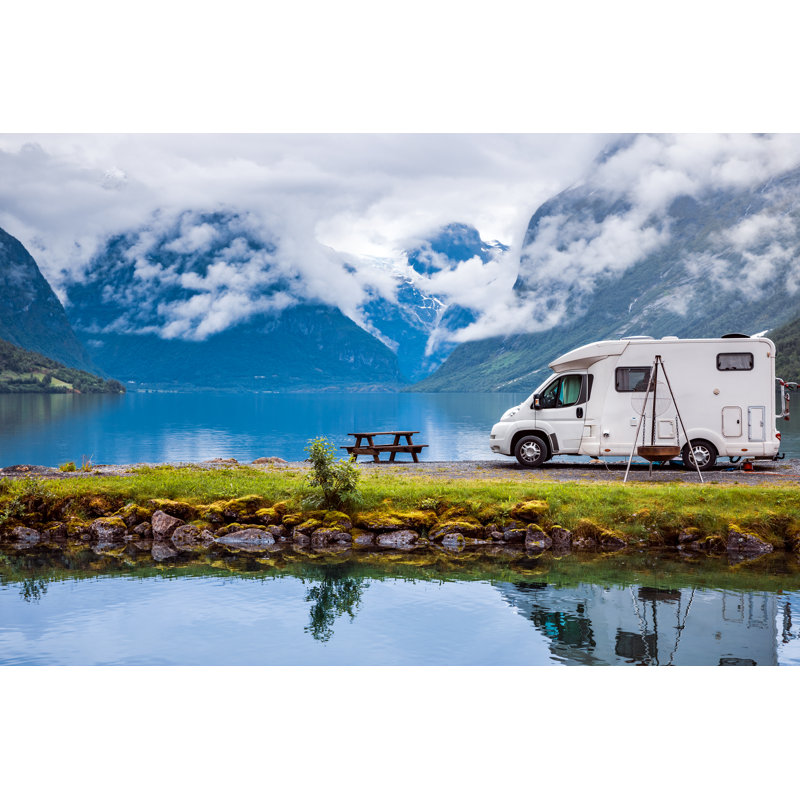 Motorhome by Cookelma - Wrapped Canvas Print, 81cm H x 122cm W 