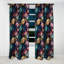 Motif marocain Boho Motif V - Rideau floral - Rideau occultant floral - 1 panneaux-107555482