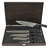 BergHOFF Antigua 5Pc Cutlery Set with Mahogany Knife Storage Case