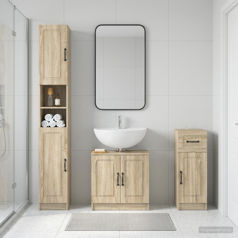 Bathroom Storage Furniture Set