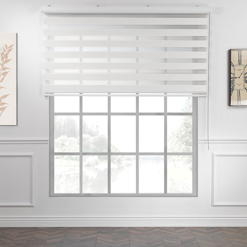 Semi Sheer Roller Shade, 185cm L x 101cm W, White