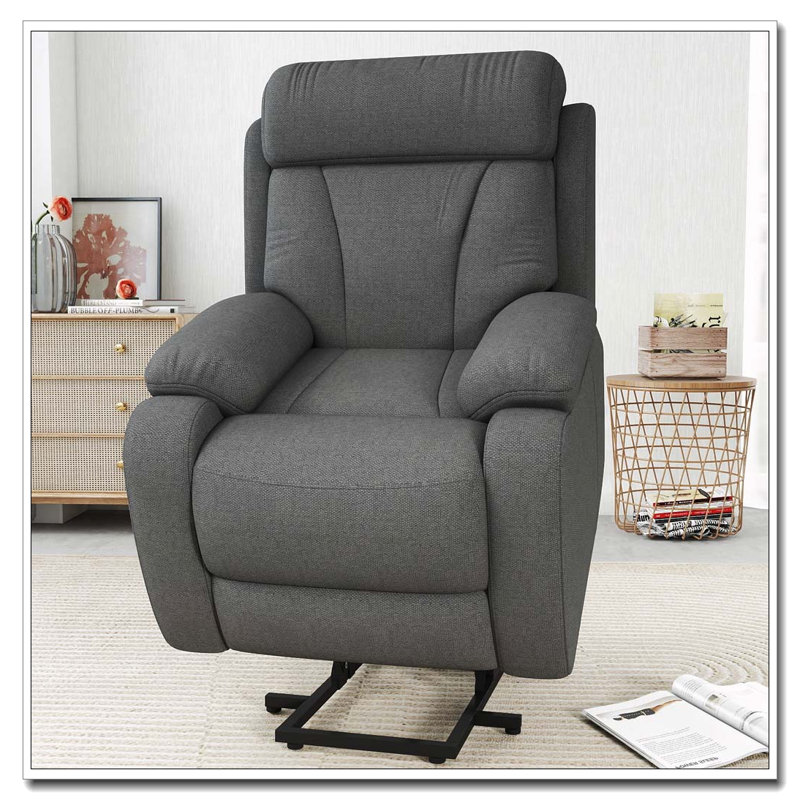 Power Lift Recliner For Elderly, Heavy Duty Lift Chair Recliners For Small Spaces, Electric Recliner Chairs For Seniors, Remote Control, Adjustable, Side Pocket