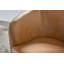 Fauteuil demi-tonneau pivotant 100% cuir italien Crandell-751131517