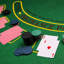 Ensemble de roulettes Trademark Poker avec roulette réversible et feutre de table Black Jack, jetons, cartes à jouer et plus encore
