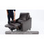 Canapé inclinable électrique en cuir respirant - Fauteuil inclinable électrique avec chargeur USB et appui-tête réglable-725880166