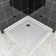 34" W x 34" D Square Double Threshold Shower Base