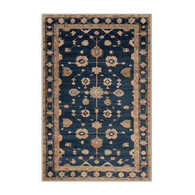 Tapis brun lavable à la machine