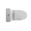 Toilette monobloc allongée au plancher 1,1 / 1,6 GPF à hauteur confort, certifiée CUPC, certifiée WaterSense, céramique, couleur blanche, siège à fermeture en douceur