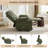 Power Lift Recliner Chair with Massage & Heat, Dual Motor Oversized, Steel Frame & Soft Fabric, 350lb Capacity-1999920372