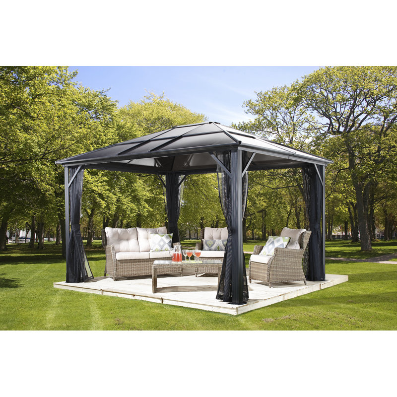 Pavillon de jardin Celesse, 12 pi. L 10 pi. D