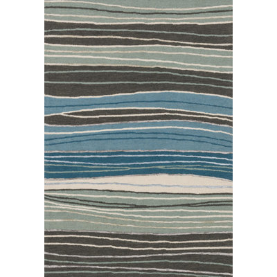 Kirkbride Wool Striped Indoor Rug