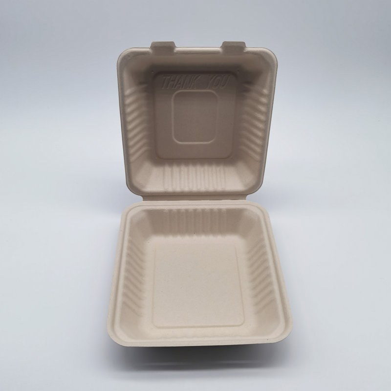 Plateau de service en carton jetable, Naturel