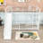 Twin Over Twin Metal Bunk Bed With Slide, Convertible Loft Design And Safety Guardrail-1649801302