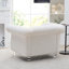 Chaise d'appoint élégante et confortable avec des boucles profondes et des pieds en bouleau durables, parfait pour les intérieurs modernes