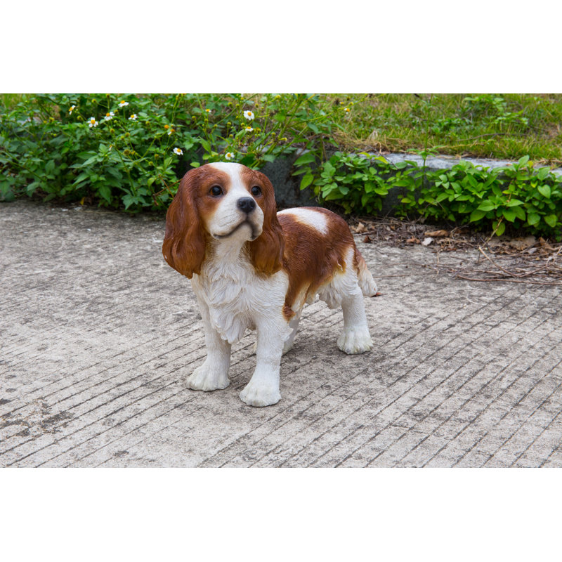 King Charles Spaniel Standing Statue