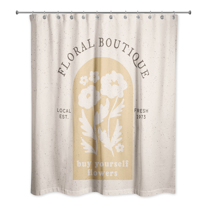 Rideau de douche Floral Boutique