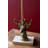  Resin Deer Taper Candle Holder, Gold Rustic Animal Table Decor, Distressed Finish
