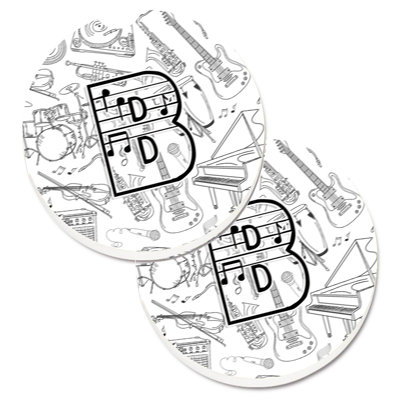 Sous-verre musical letter note