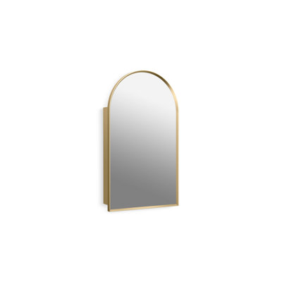 Verdera 20" X 34" Arched Framed Medicine Cabinet Left-Hinged