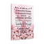 Mom Message Lucky And Proud Mother - Wrapped Canvas Print-1691160527