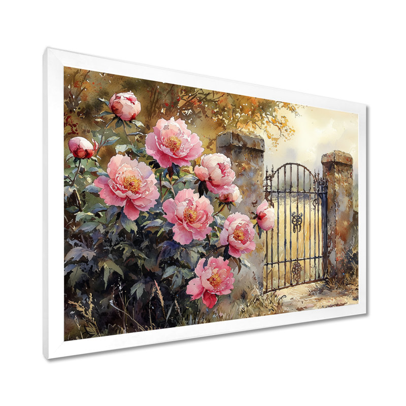 Décoration murale Ilsemarie, Reproduction encadrée d'une seule photo sans pass, H 24 po x l 32 po, Blanc
