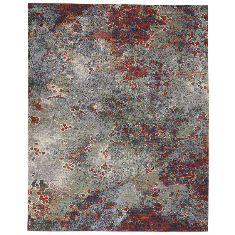 Whately Abstract Area Rug, Rectangle 259 x 351cm