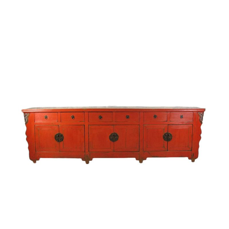 Asian Classic 111'' W Solid Wood Sideboard