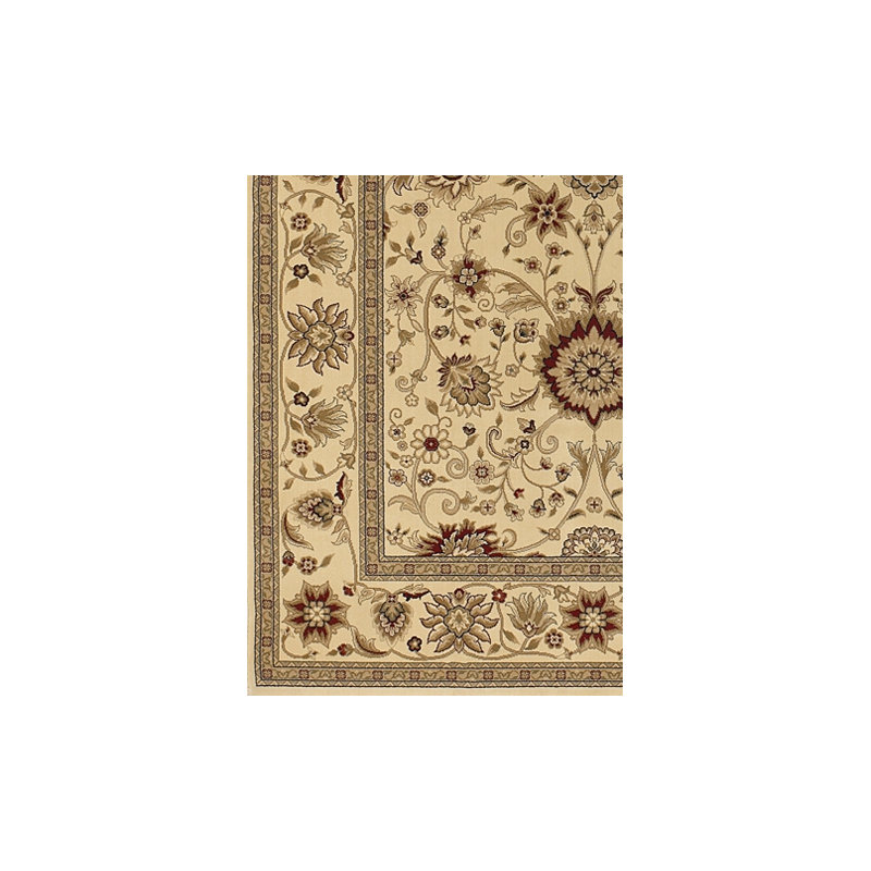 Tapis d'intérieur brun clair en polypropylène Campagne, 1 pi 11 po x 3 pi 7 po