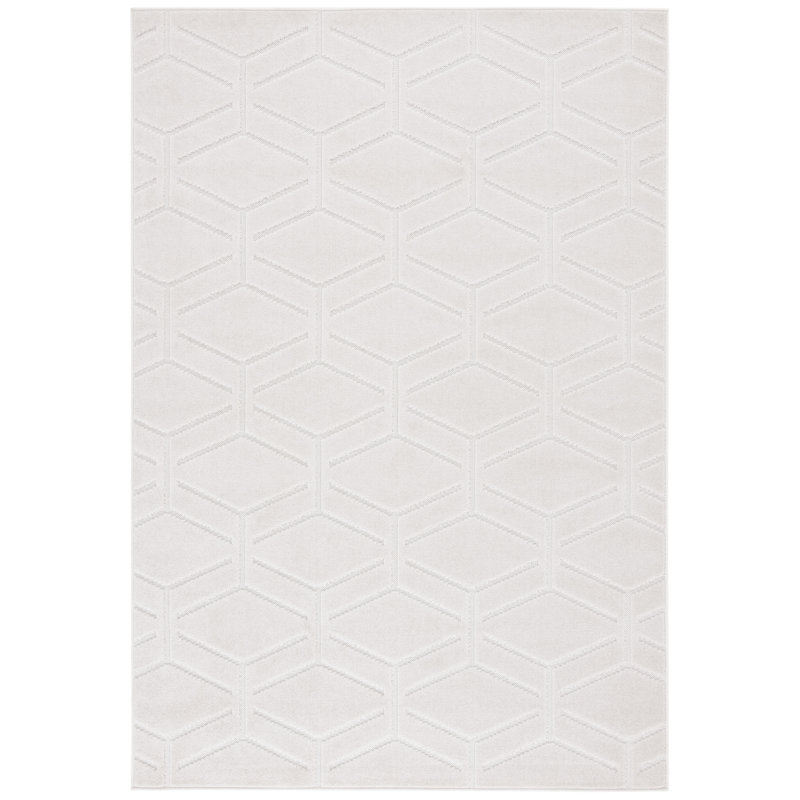 Tapis géométrique Keyanda Performance, Rectangle 4 pi x 6 pi