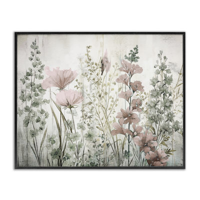 «Blush Wildflower Sprig», estampe numérique par Sasha