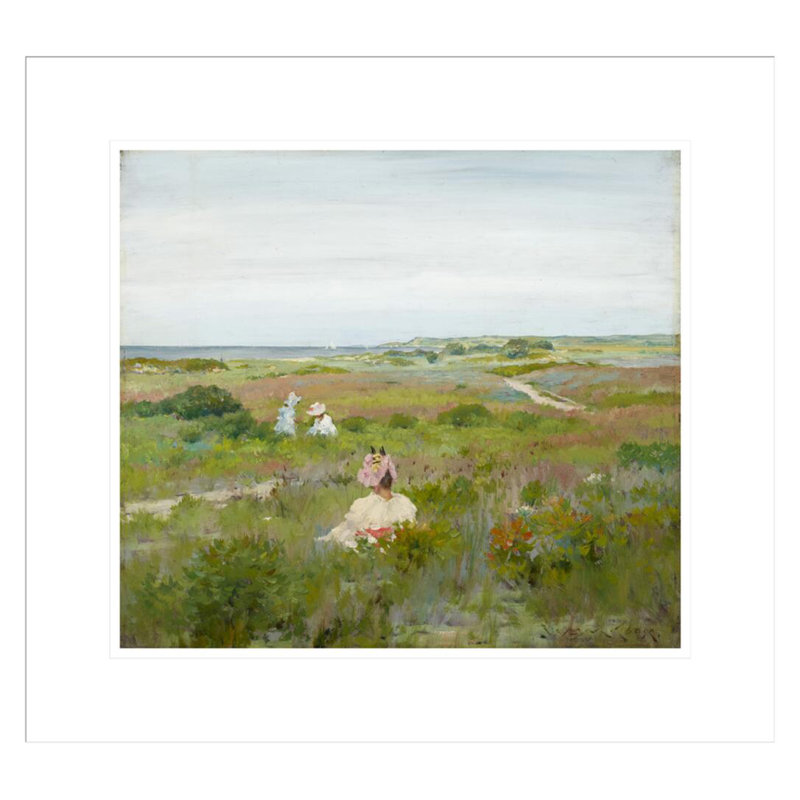 «Landscape: Shinnecock Long Island» par William Merritt Chase, impression giclée encadrée, H 17,75 po x l 19,26 po