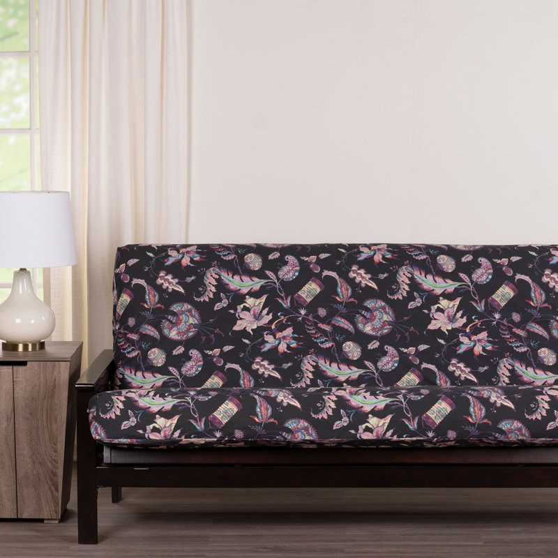 Housse pour futon à coussins carrés Brennan, Double
